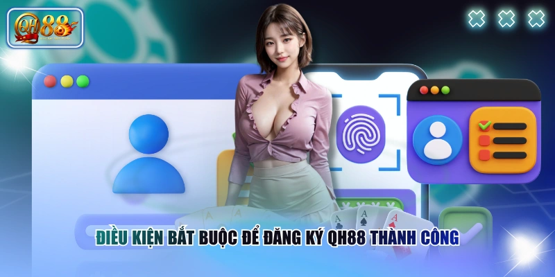 Điều kiện bắt buộc để đăng ký QH88 thành công